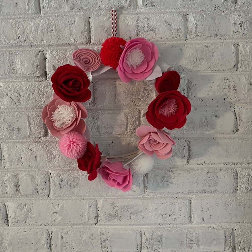 Valentines wreath